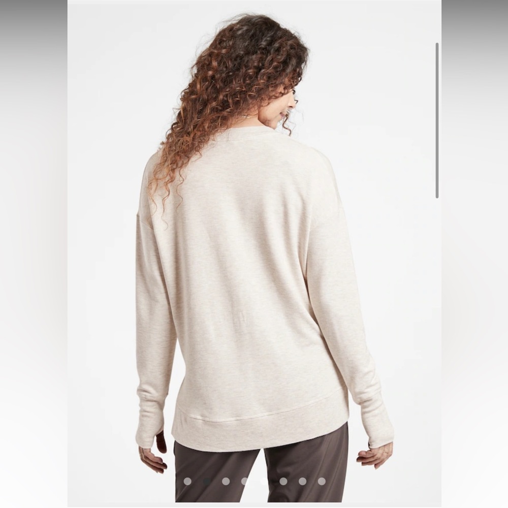 Athleta Coaster Luxe Sweatshirt—XS